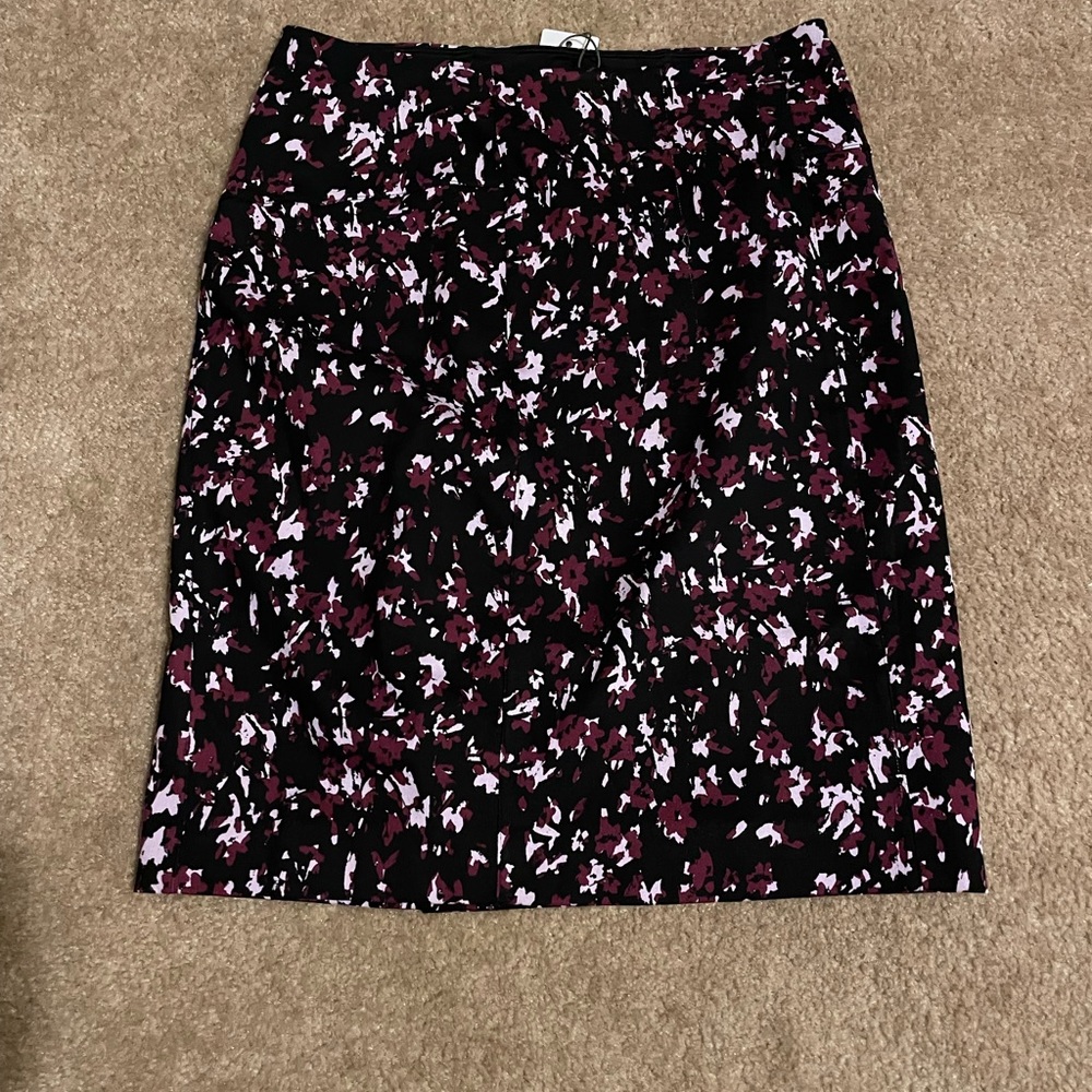 Lysse black & purple pencil skirt - size Medium
